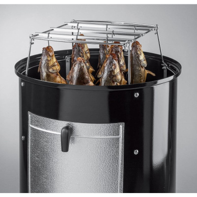 Угольный гриль - коптильня Weber Smokey Mountain Cooker, 47 см, черный