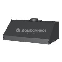 Зонт вытяжной колпакового типа S1 с подсветкой Черный