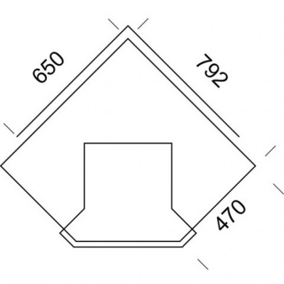 Печь-камин NunnaUuni VEGA ANGOLO-2