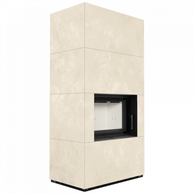 Каминокомплект Kratki PRO FLOKI BOX OXIDE BIANCO Каминокомплект Kratki PRO FLOKI BOX OXIDE BIANCO