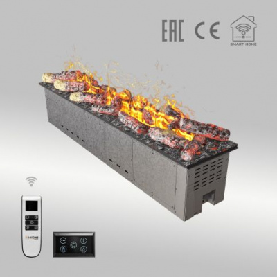 Паровой электрокамин Airtone Vepo 1200 с дровами